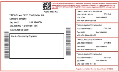 Label (76519 1163 Ppac Label)